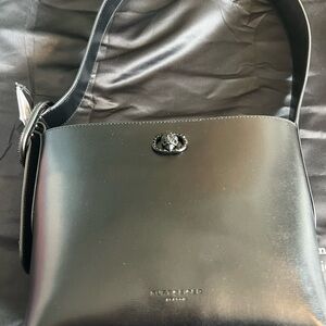 Black Kurt Geiger Chelsea Bucket Bag